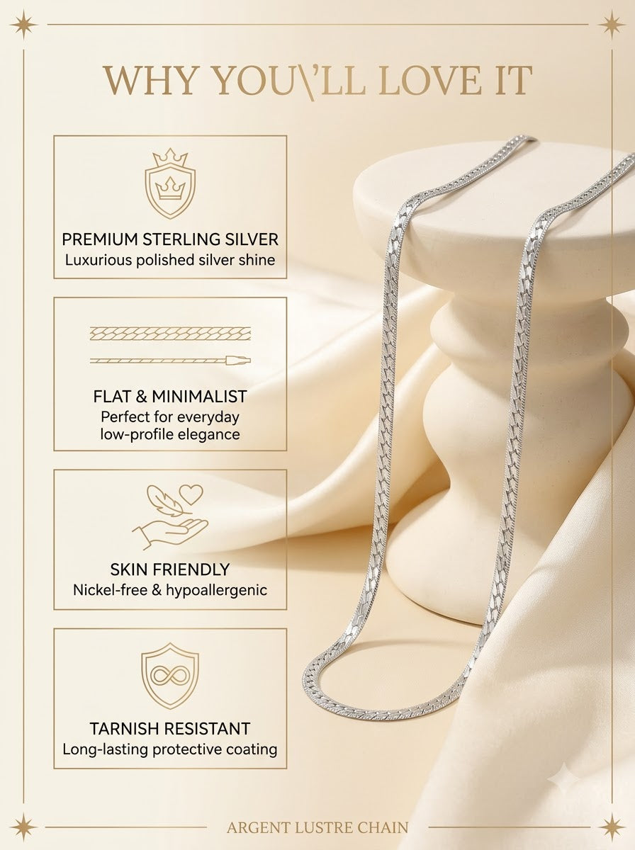 Argent Lustre Chain