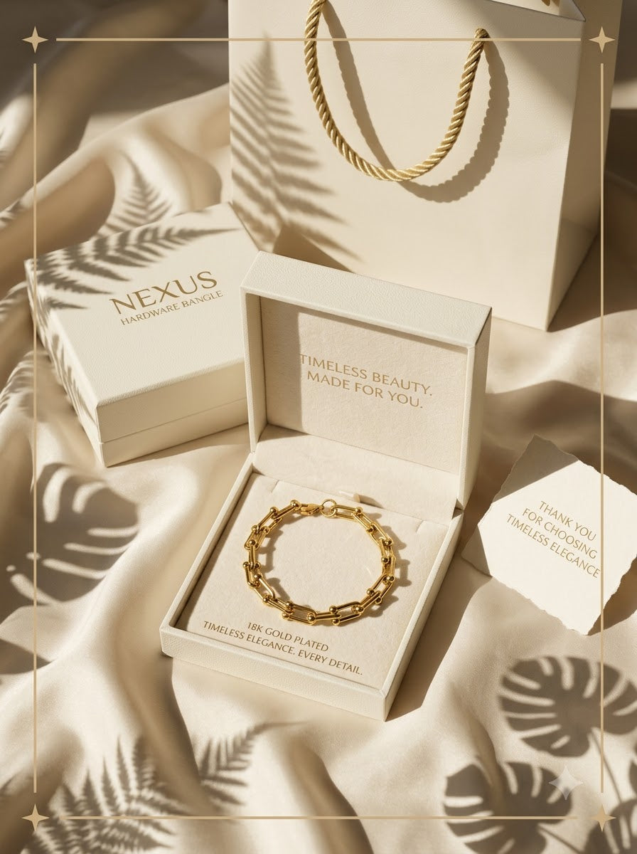 Nexus Hardware Bangle - premium packaging