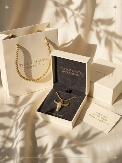 Taurus Elysian Pendant - premium packaging