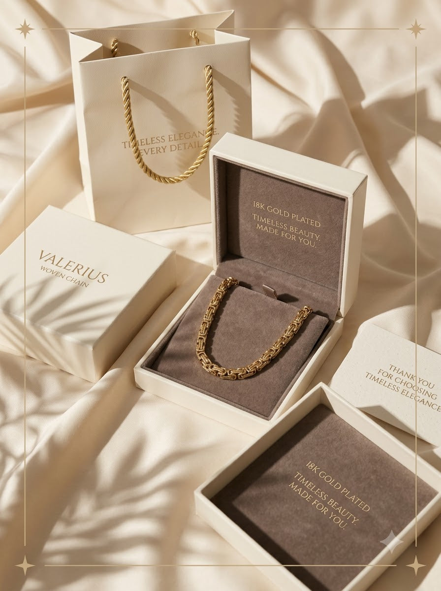 Valerius Woven Chain - premium packaging