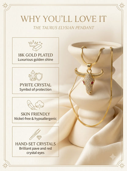 Taurus Elysian Pendant - why you will love it