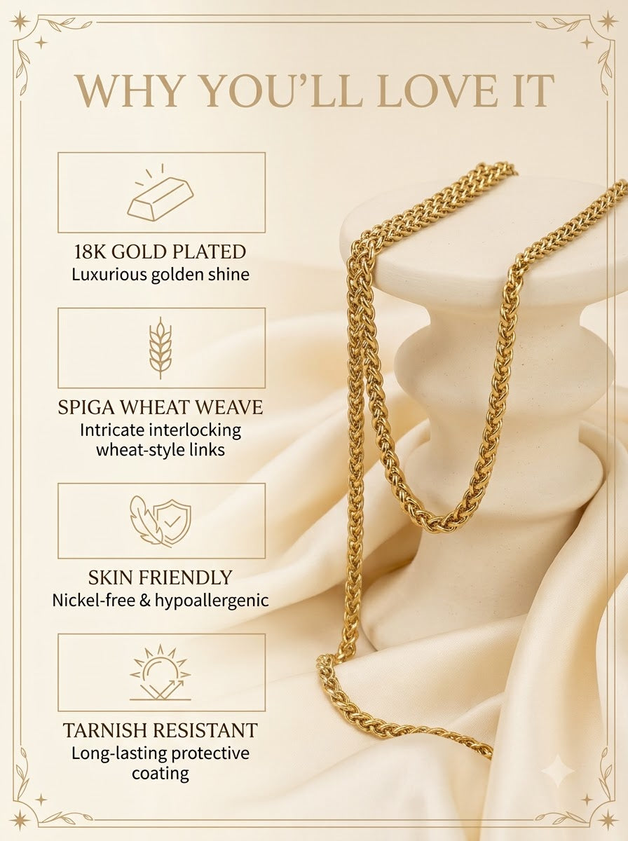 Zephyra Spiga Chain - why you will love it