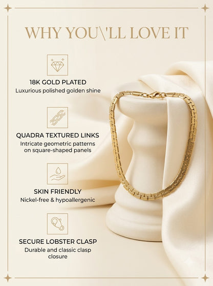 Quadra Textured Bracelet - why you will love it