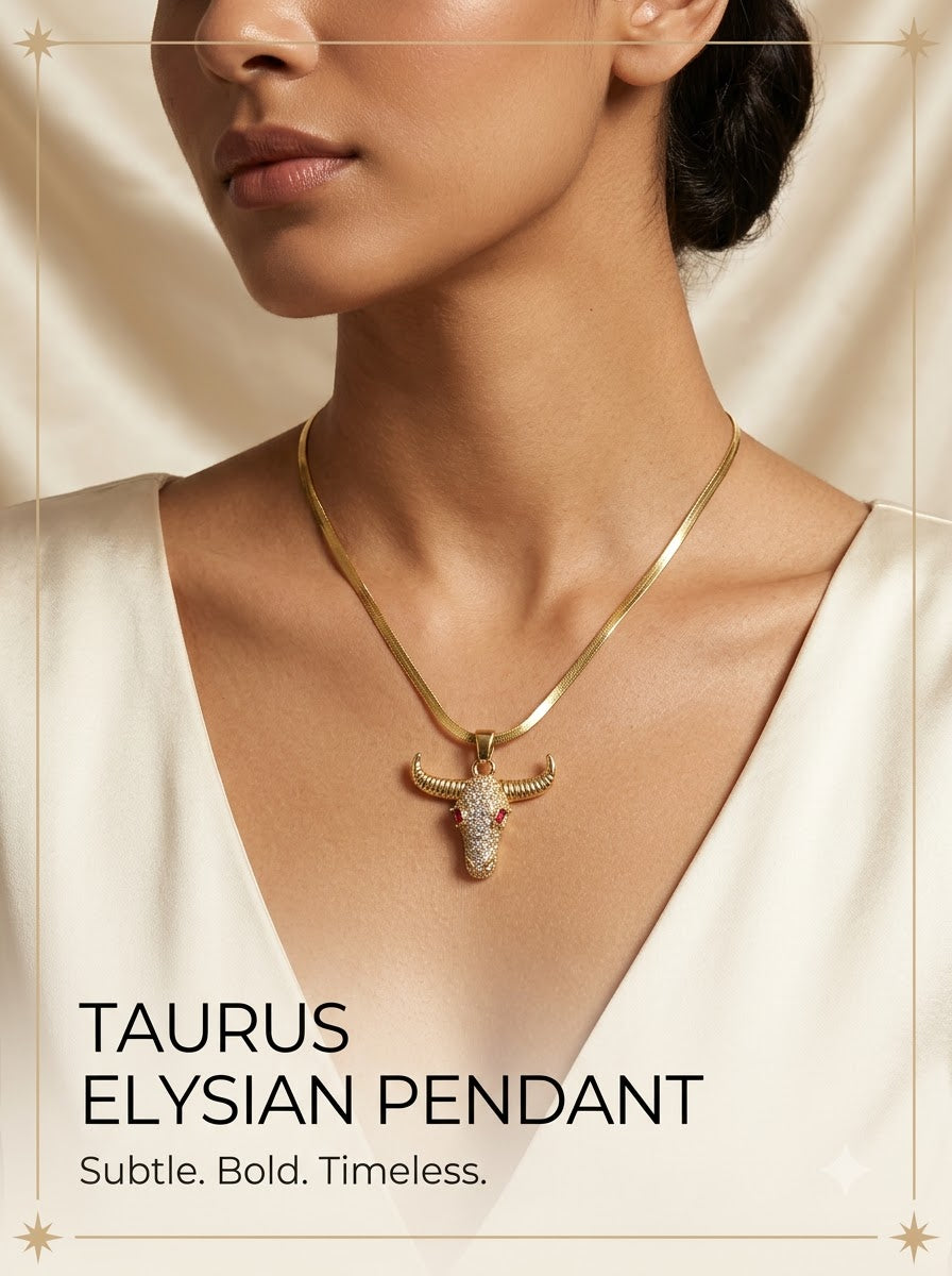Taurus Elysian Pendant - female model
