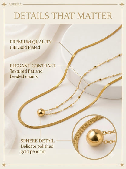 Aurelia Layered Chain - details that matter