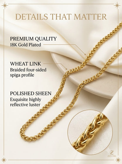Zephyra Spiga Chain - details that matter