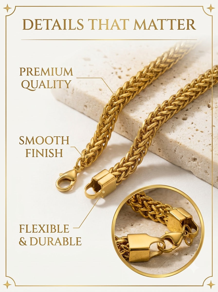 Lavena Woven Link Bracelet