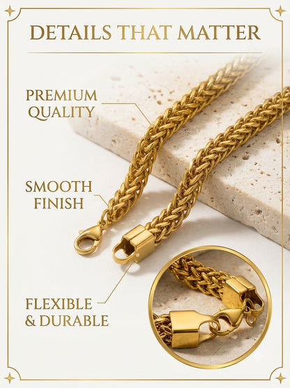 Lavena Woven Link Bracelet