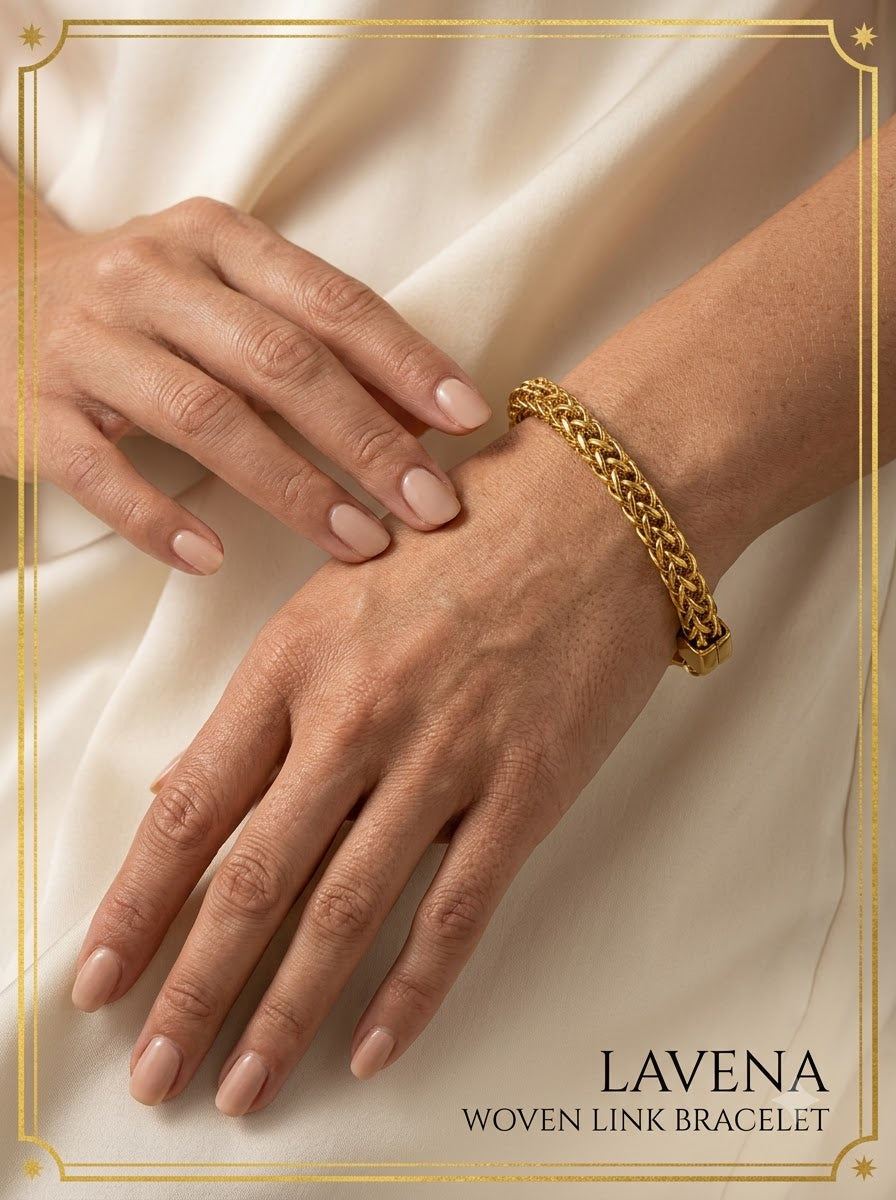 Lavena Woven Link Bracelet