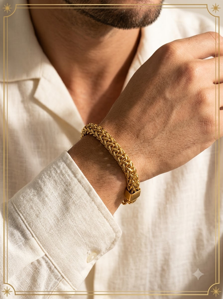 Lavena Woven Link Bracelet